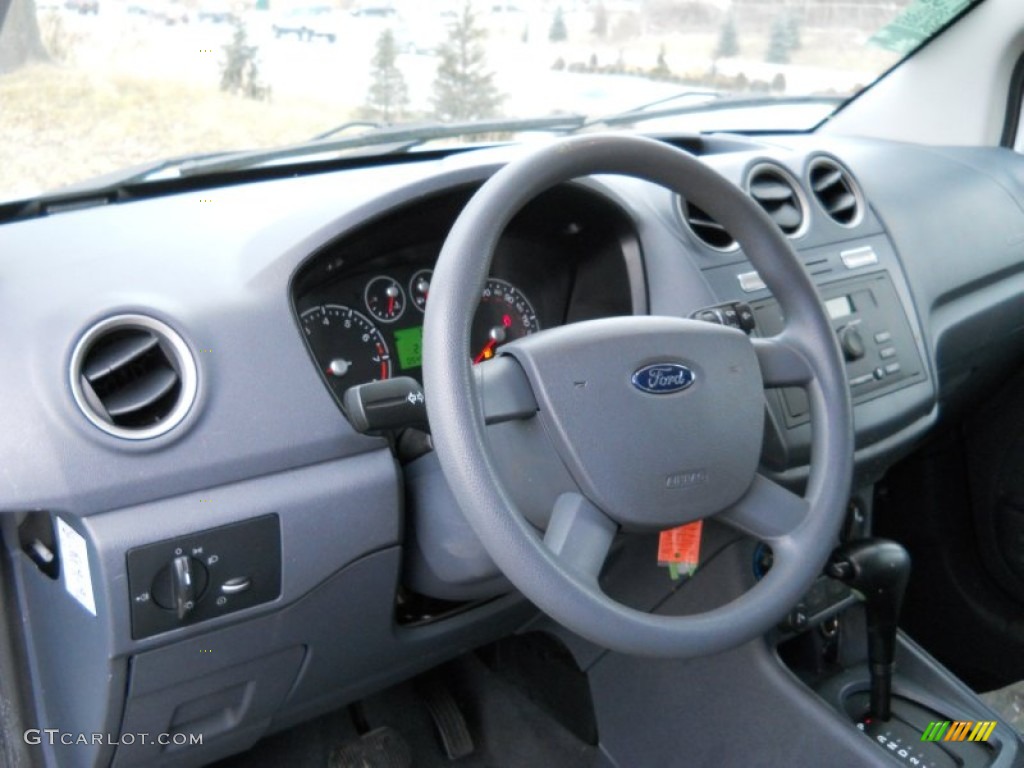 2010 Ford Transit Connect XL Cargo Van Dark Gray Dashboard Photo #59167241