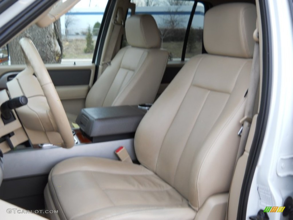 Camel Interior 2008 Ford Expedition EL Eddie Bauer 4x4 Photo #59167577