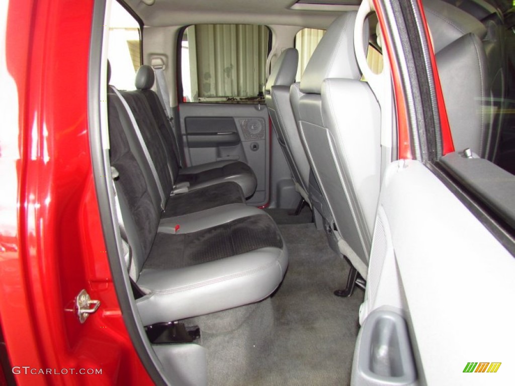 2006 Ram 1500 SRT-10 Quad Cab - Inferno Red Crystal Pearl / Medium Slate Gray photo #11