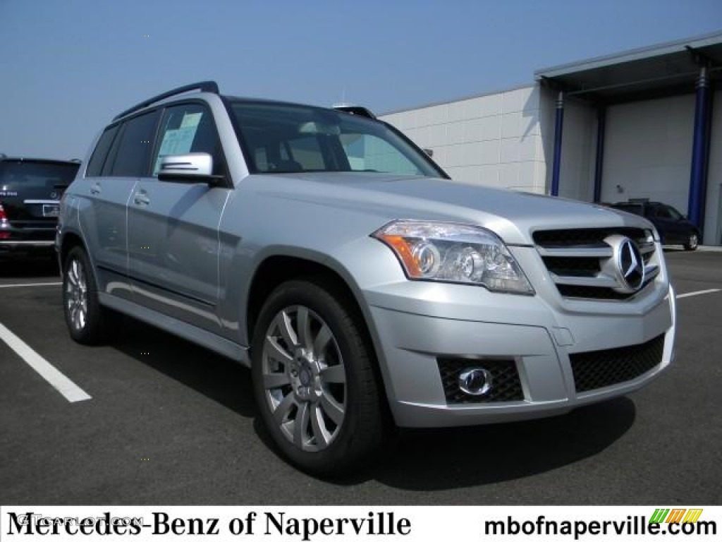 2011 GLK 350 4Matic - Iridium Silver Metallic / Black photo #1