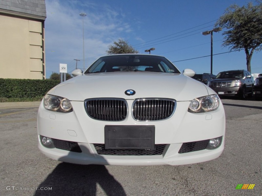 2008 3 Series 328i Coupe - Alpine White / Coral Red/Black photo #6