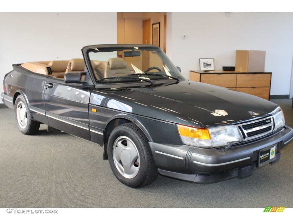 1994 900 Commemorative Turbo Convertible - Black Metallic / Ivory/Black Piping photo #3