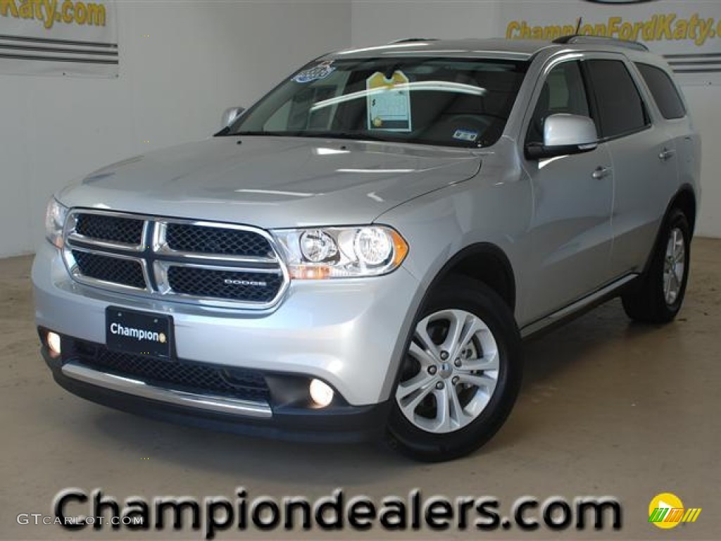 Bright Silver Metallic Dodge Durango