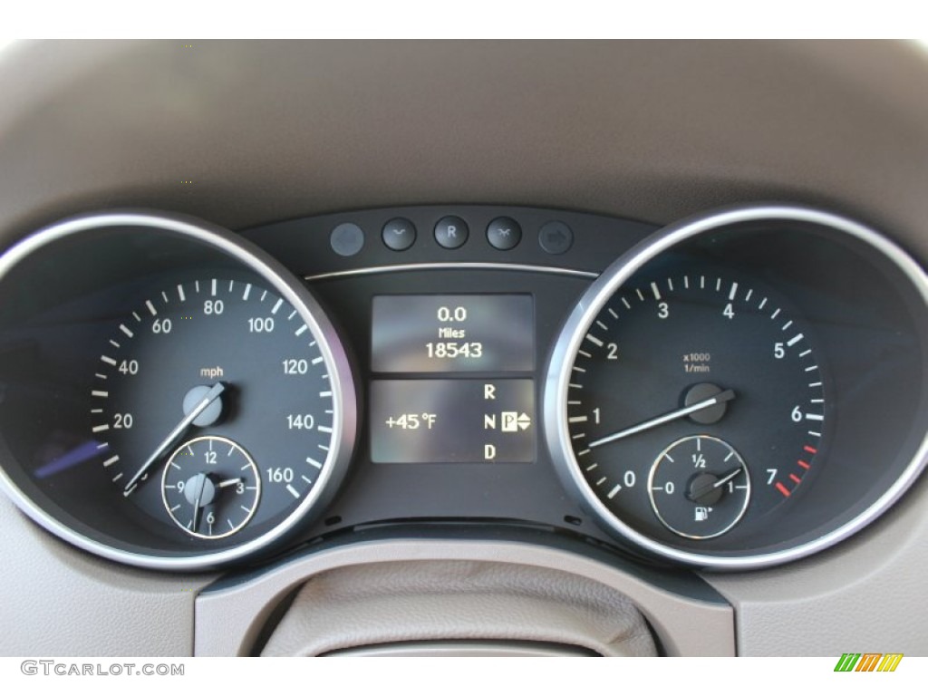 2010 Mercedes-Benz ML 550 4Matic Gauges Photos
