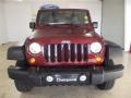 2010 Red Rock Crystal Pearl Jeep Wrangler Sport 4x4  photo #2