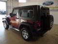 2010 Red Rock Crystal Pearl Jeep Wrangler Sport 4x4  photo #6