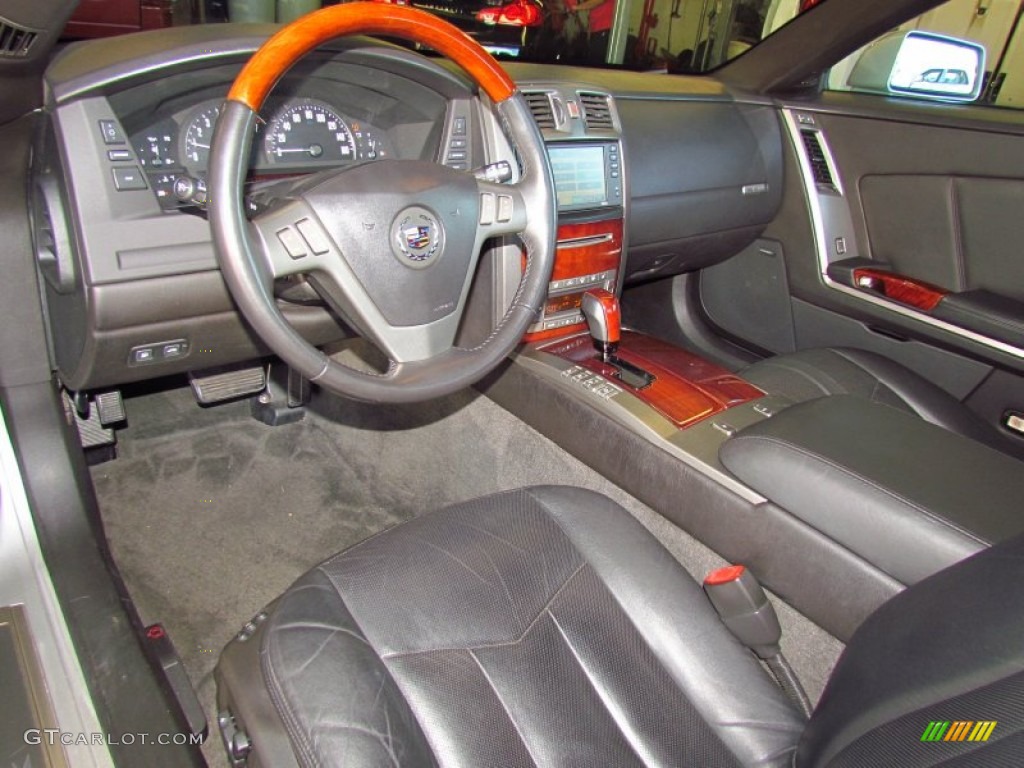 Ebony Interior 2007 Cadillac XLR Roadster Photo #59171281