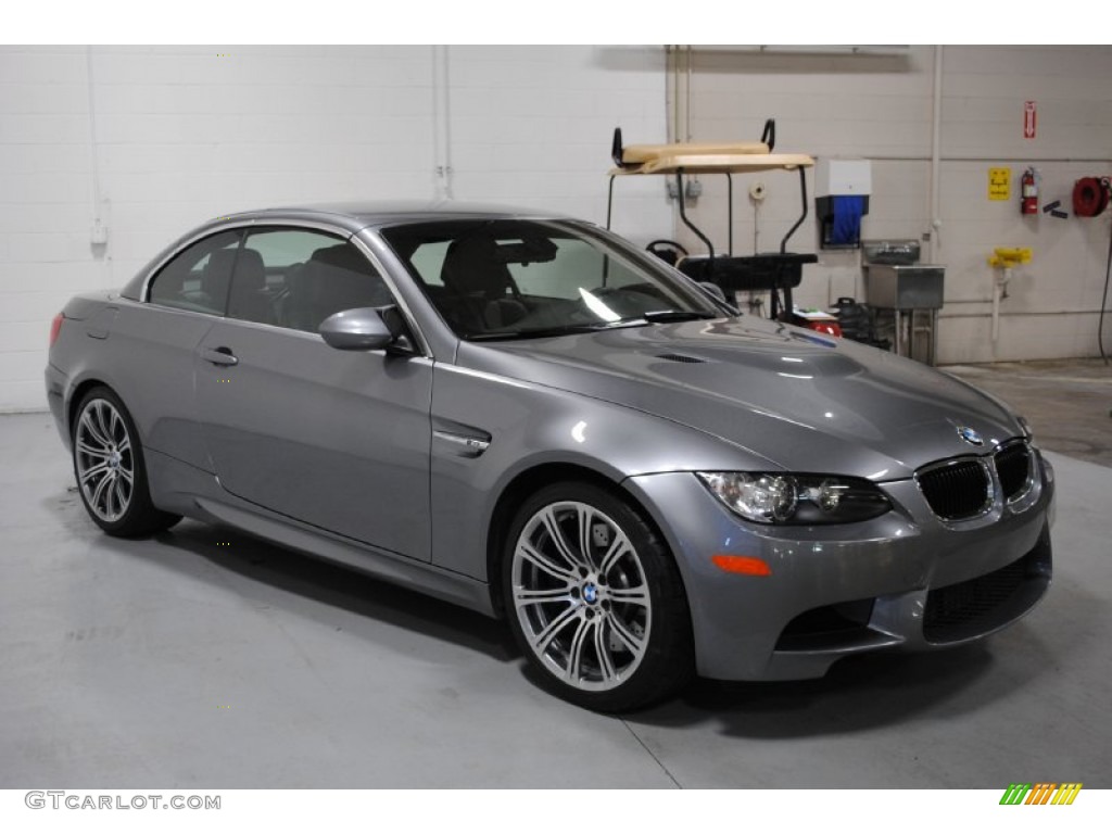 Space Gray Metallic 2011 BMW M3 Convertible Exterior Photo #59171560