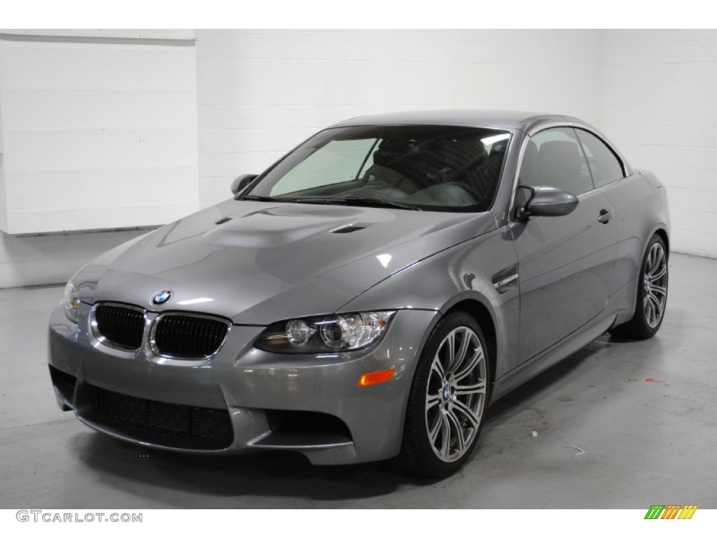 Space Gray Metallic 2011 BMW M3 Convertible Exterior Photo #59171578