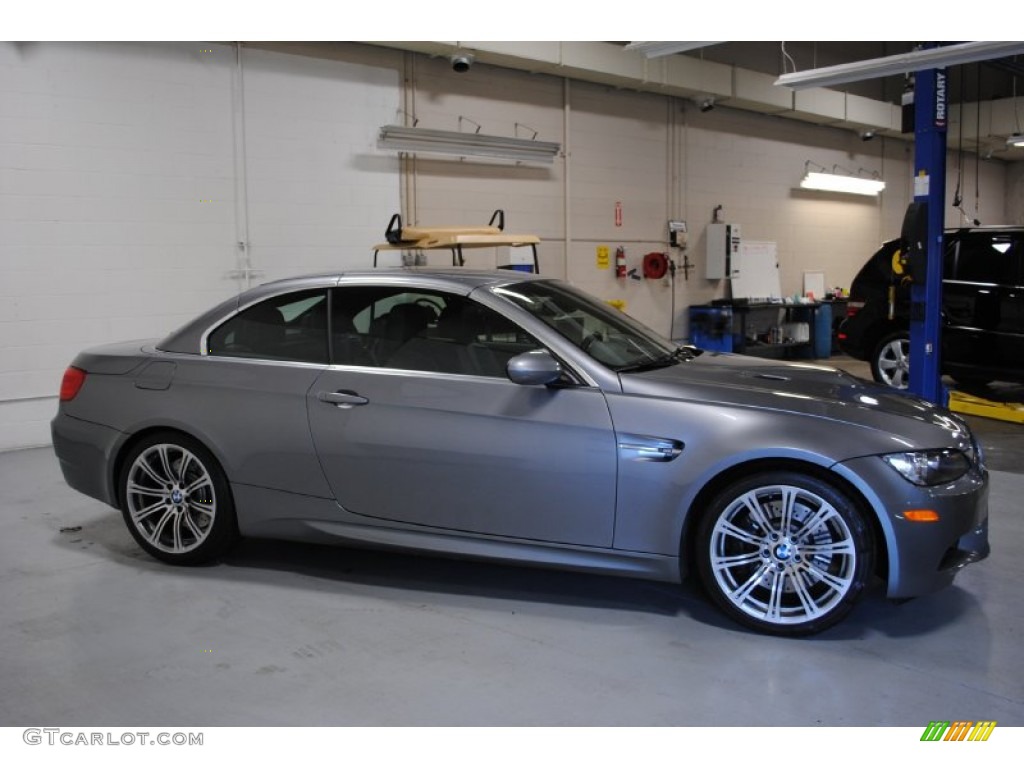 Space Gray Metallic 2011 BMW M3 Convertible Exterior Photo #59171629