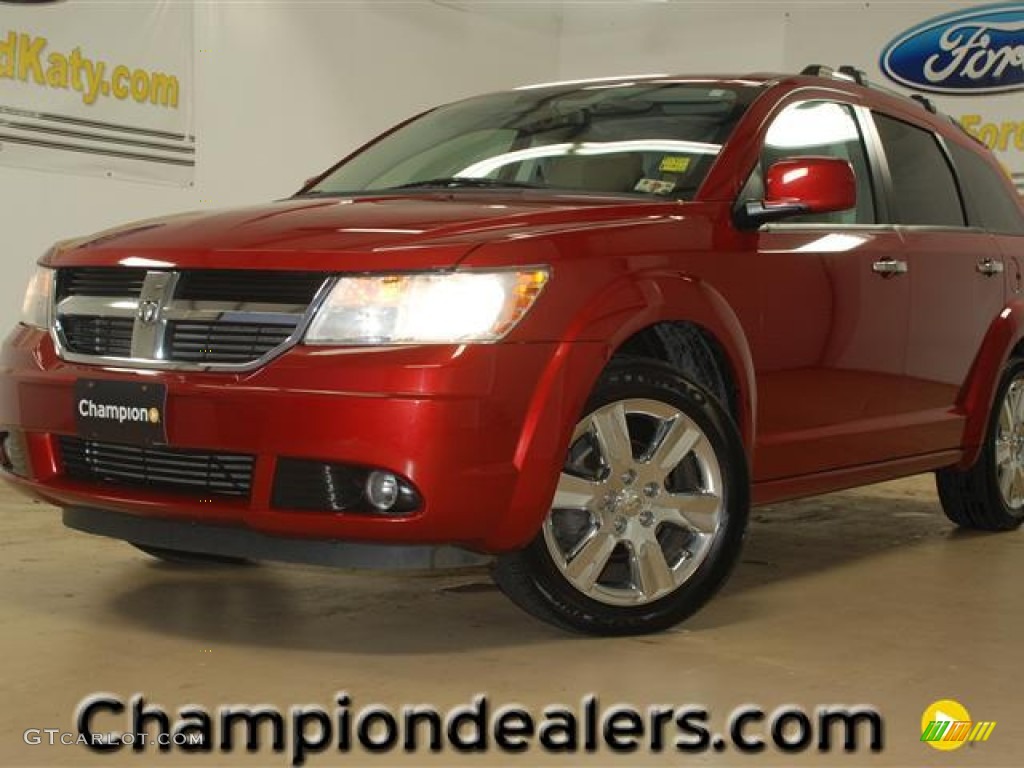 Inferno Red Crystal Pearl Dodge Journey