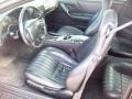 Ebony Black 2002 Chevrolet Camaro Z28 SS 35th Anniversary Edition Coupe Interior Color
