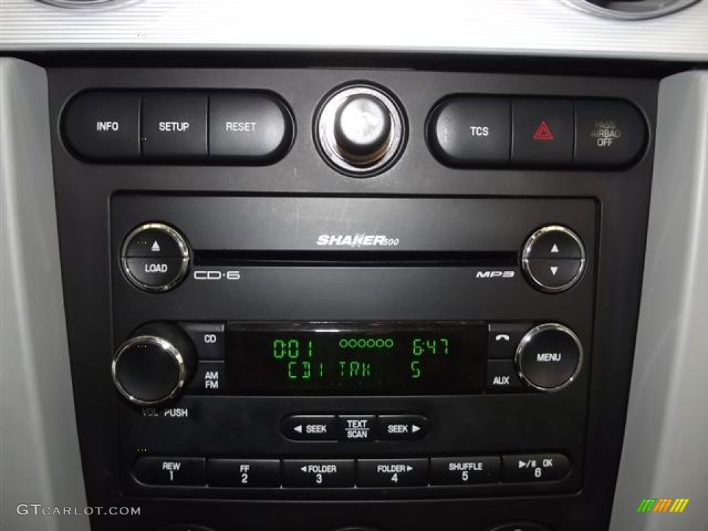 2009 Ford Mustang V6 Premium Coupe Audio System Photo #59172865