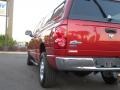 2008 Inferno Red Crystal Pearl Dodge Ram 2500 Big Horn Quad Cab  photo #11