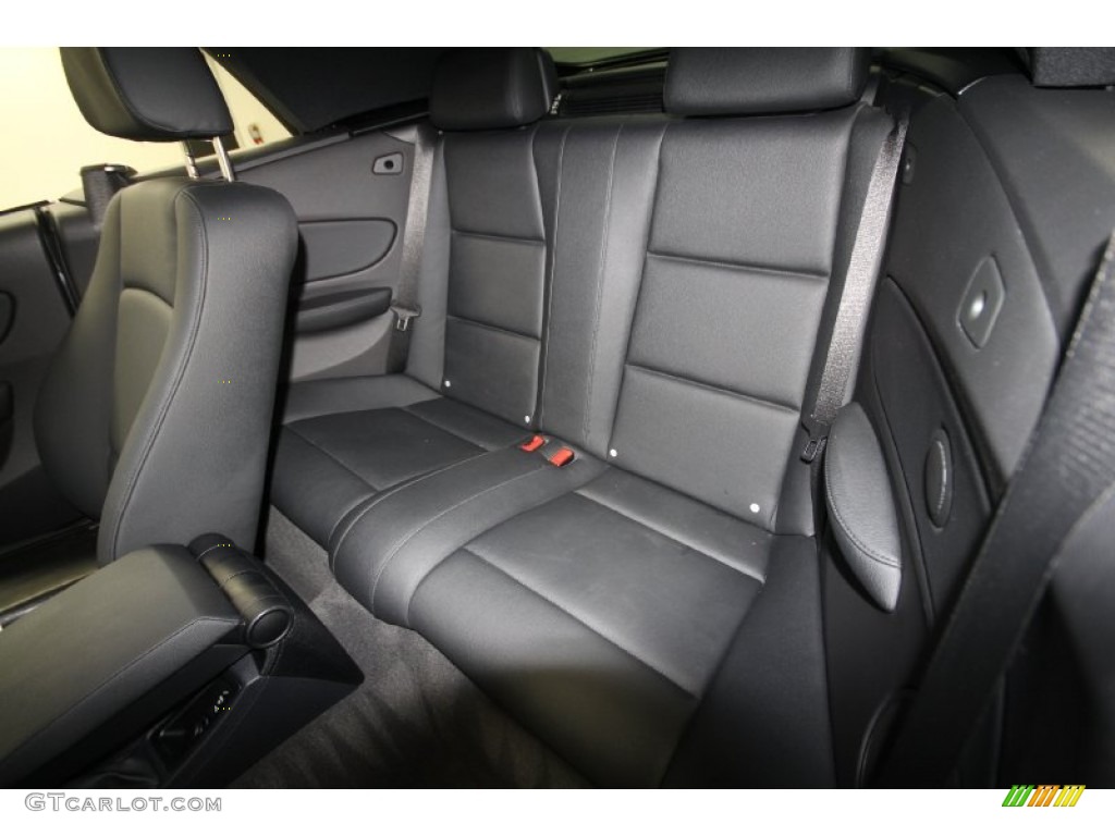 2008 1 Series 128i Convertible - Sparkling Graphite Metallic / Black photo #20