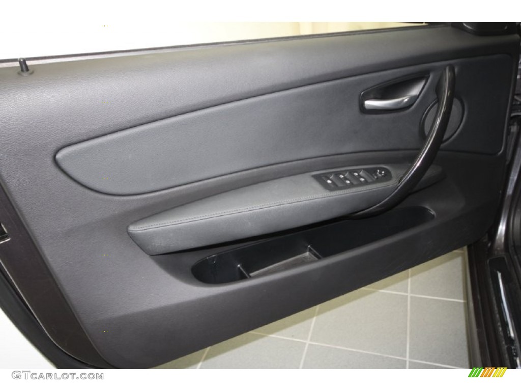 2008 1 Series 128i Convertible - Sparkling Graphite Metallic / Black photo #21