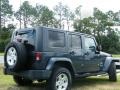 2007 Steel Blue Metallic Jeep Wrangler Unlimited Sahara  photo #12