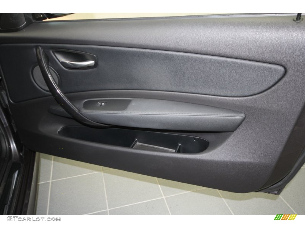 2008 1 Series 128i Convertible - Sparkling Graphite Metallic / Black photo #36