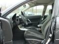 Off Black 2009 Subaru Legacy 3.0R Interior Color
