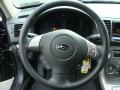 Off Black Steering Wheel Photo for 2009 Subaru Legacy #59175302