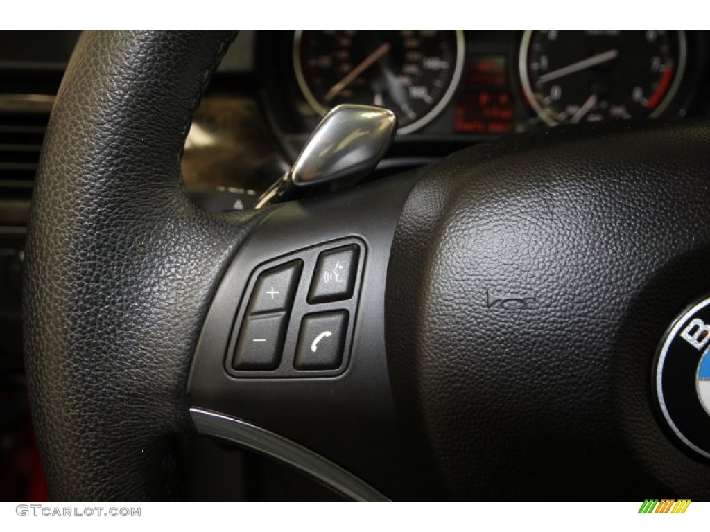 2009 3 Series 328i Coupe - Crimson Red / Black photo #29