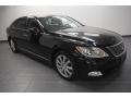 Obsidian Black 2009 Lexus LS 460 L