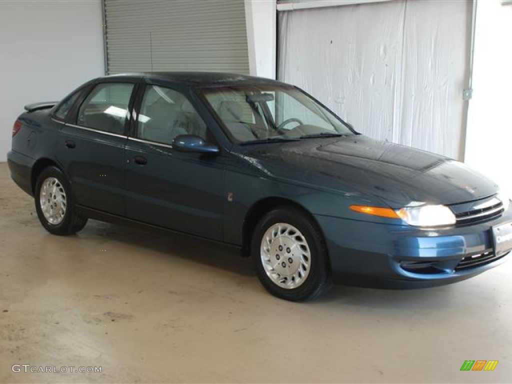 2002 L Series L100 Sedan - Medium Blue / Gray photo #3