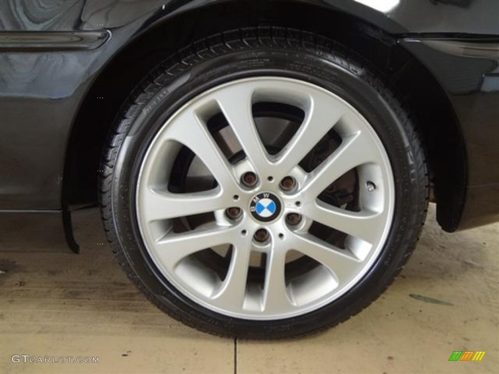 2001 3 Series 330i Convertible - Jet Black / Beige photo #14