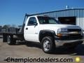 Summit White 2001 Chevrolet Silverado 3500 Regular Cab Chassis