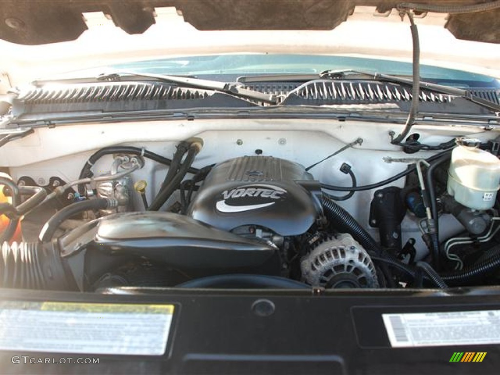 2001 Chevrolet Silverado 3500 Regular Cab Chassis 6.0 Liter OHV 16-Valve Vortec V8 Engine Photo #59178716