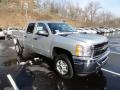 2012 Silver Ice Metallic Chevrolet Silverado 2500HD LT Crew Cab 4x4  photo #6