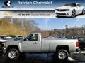 2012 Silver Ice Metallic Chevrolet Silverado 2500HD Work Truck Regular Cab 4x4  photo #1