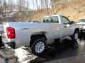 2012 Silver Ice Metallic Chevrolet Silverado 2500HD Work Truck Regular Cab 4x4  photo #4