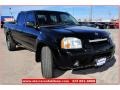 2004 Super Black Nissan Frontier XE Crew Cab  photo #9