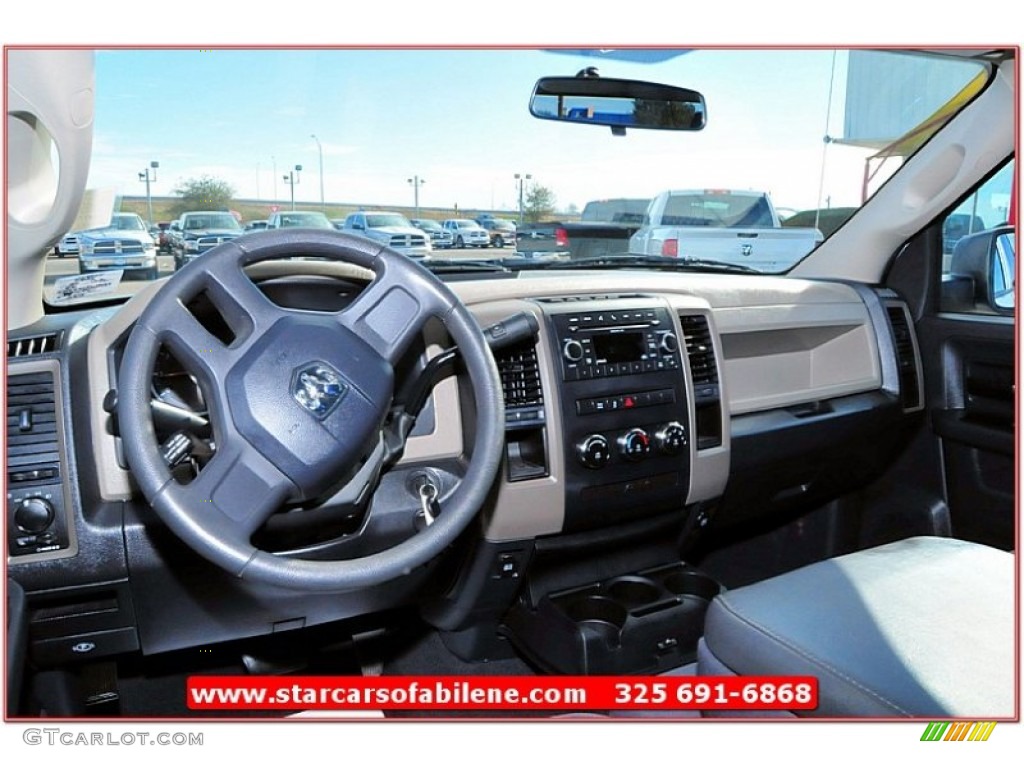 2011 Ram 1500 ST Quad Cab - Bright Silver Metallic / Dark Slate Gray/Medium Graystone photo #24