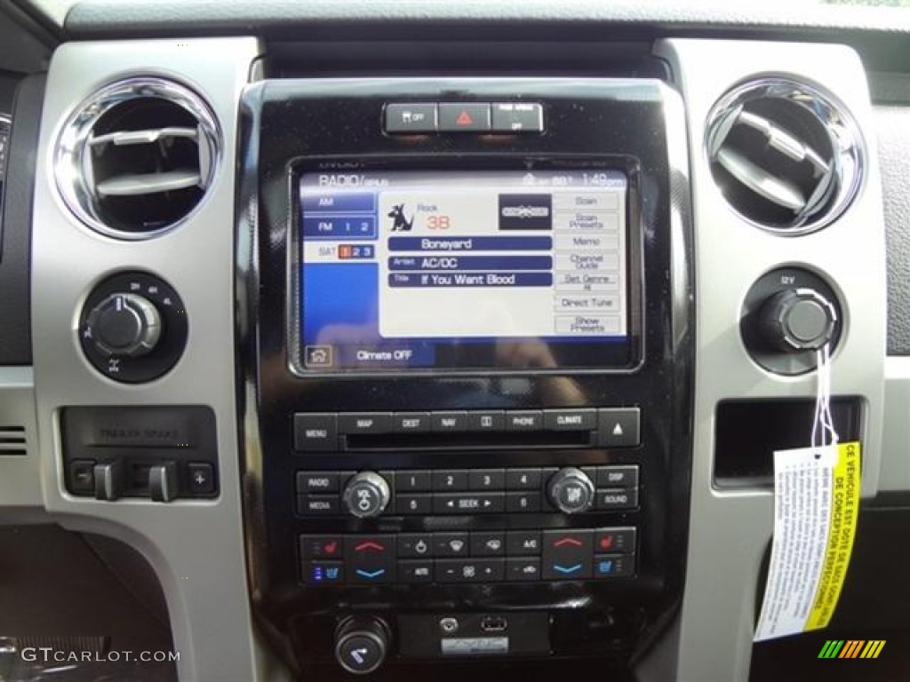 2012 Ford F150 FX4 SuperCrew 4x4 Controls Photo #59180972