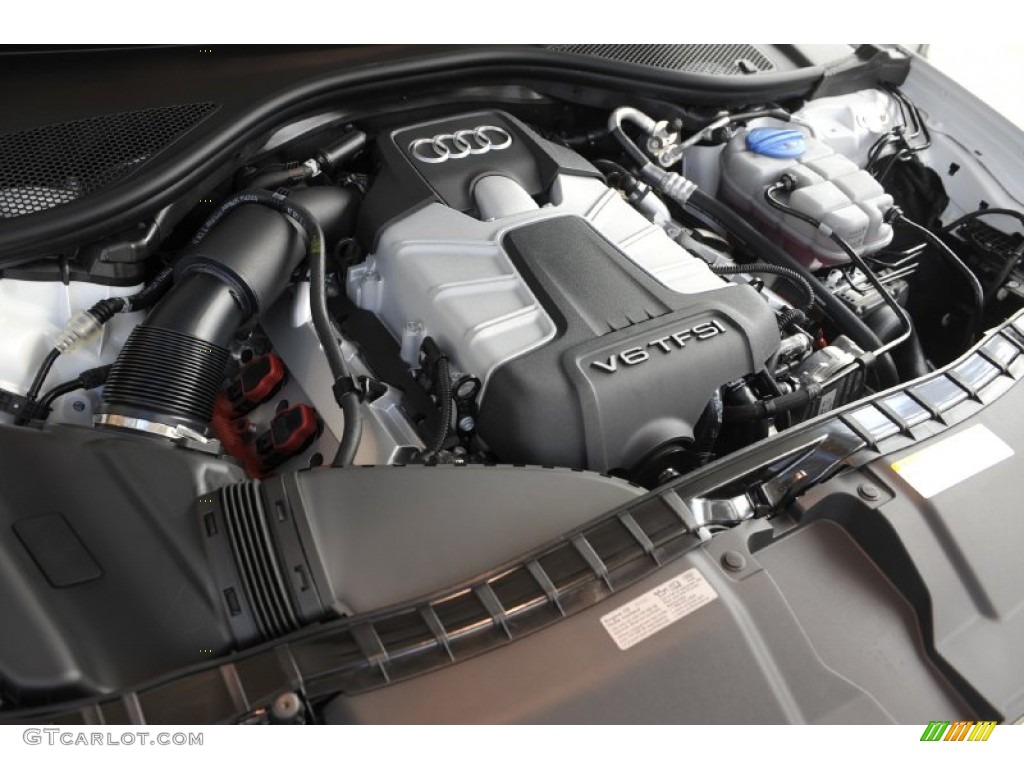 2012 Audi A6 3.0T quattro Sedan 3.0 Liter FSI Supercharged DOHC 24-Valve VVT V6 Engine Photo #59182075