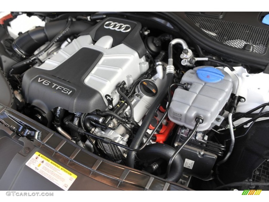 2012 Audi A6 3.0T quattro Sedan 3.0 Liter FSI Supercharged DOHC 24-Valve VVT V6 Engine Photo #59182091