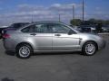 2008 Vapor Silver Metallic Ford Focus SE Sedan  photo #6