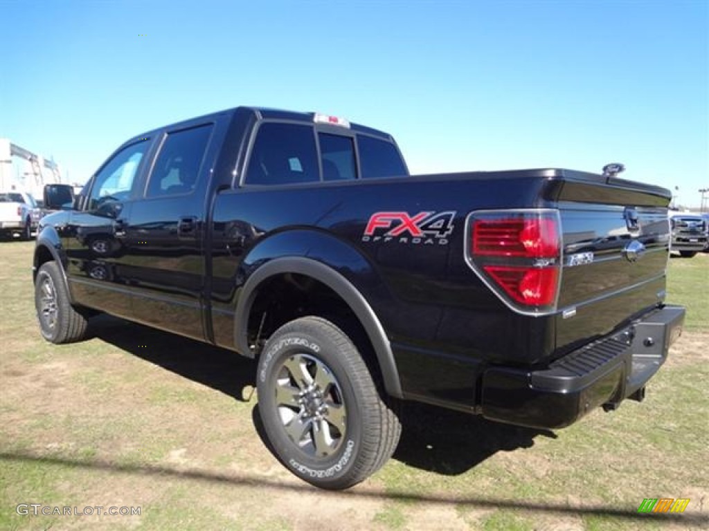 Tuxedo Black Metallic 2012 Ford F150 FX4 SuperCrew 4x4 Exterior Photo #59182175