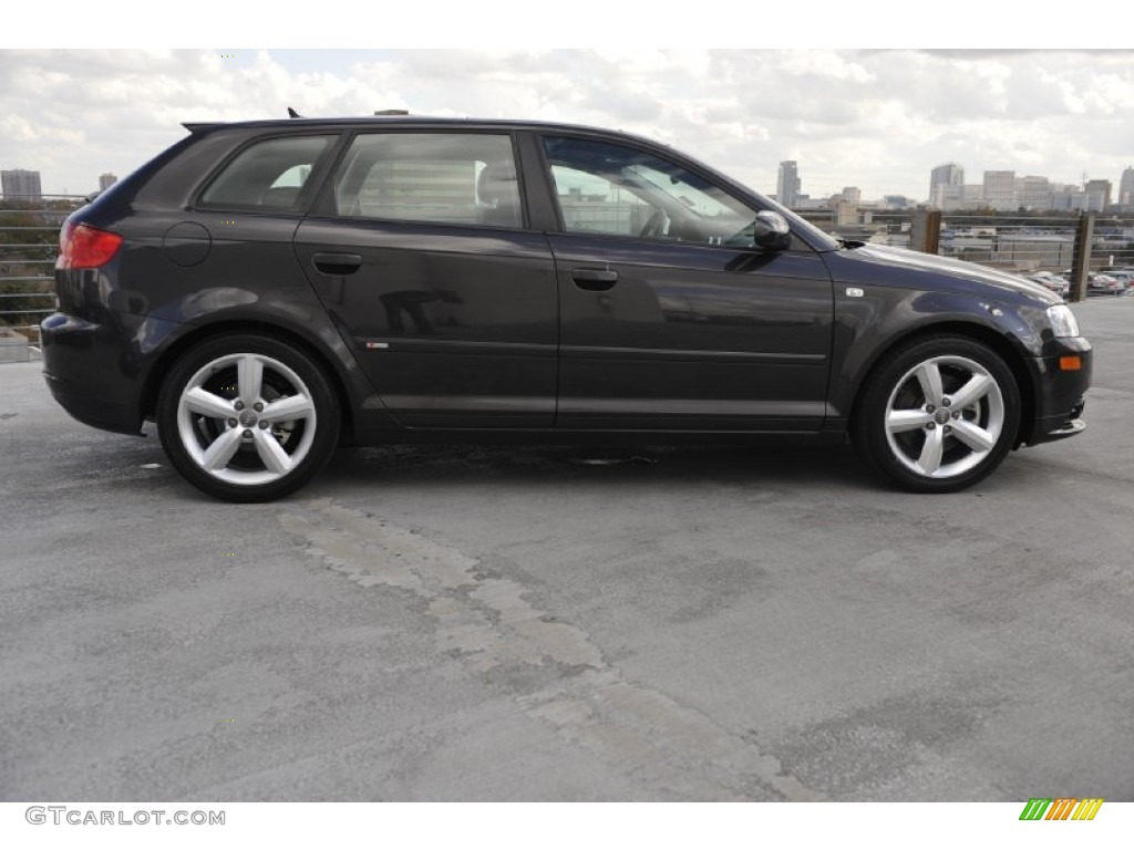 Lava Grey Pearl Effect 2008 Audi A3 2.0T Exterior Photo #59182220