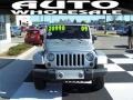 2009 Bright Silver Metallic Jeep Wrangler Sahara 4x4  photo #2