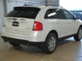 2012 White Platinum Metallic Tri-Coat Ford Edge Limited  photo #4