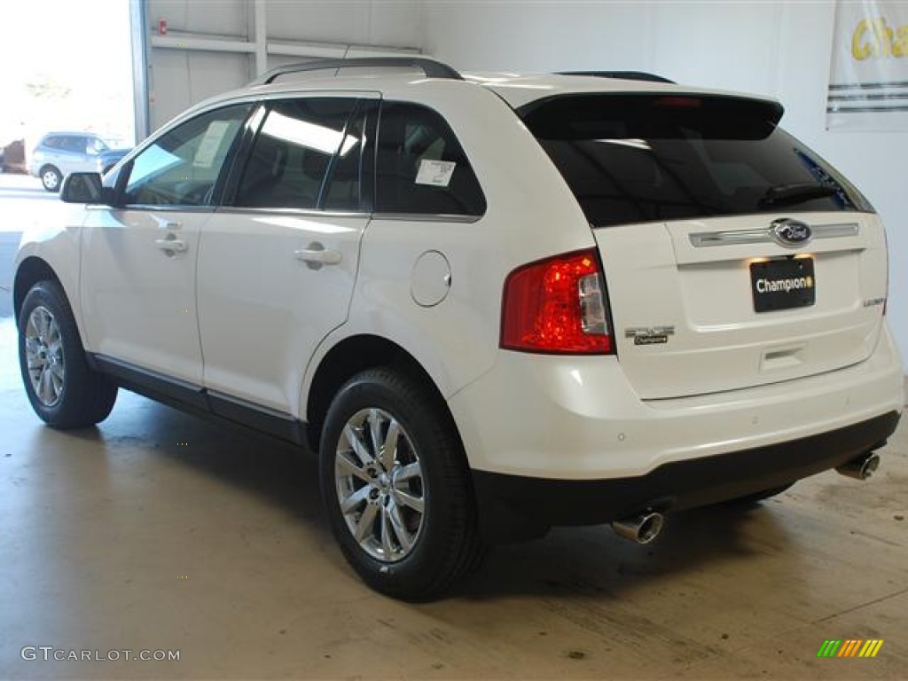 2012 Edge Limited - White Platinum Metallic Tri-Coat / Medium Light Stone photo #6