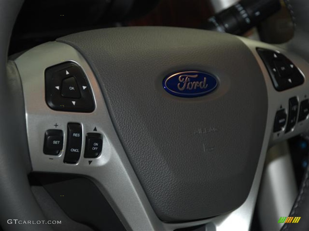 2012 Edge Limited - White Platinum Metallic Tri-Coat / Medium Light Stone photo #14