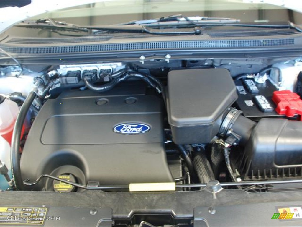 2012 Edge Limited - White Platinum Metallic Tri-Coat / Medium Light Stone photo #20