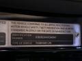 2007 Bentley Continental GTC Standard Continental GTC Model Info Tag