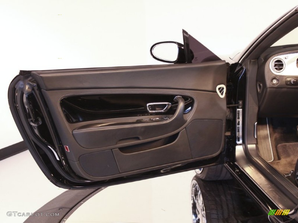 2007 Bentley Continental GTC Standard Continental GTC Model Beluga Door Panel Photo #59184875