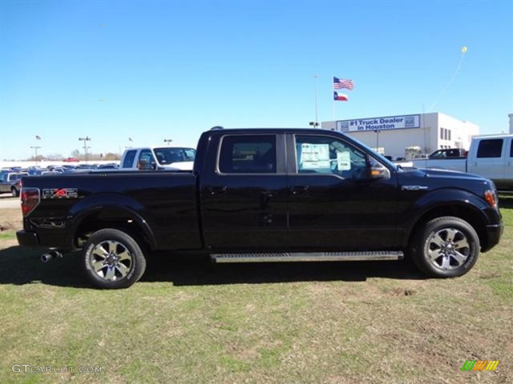 2011 F150 FX2 SuperCrew - Ebony Black / Black photo #8