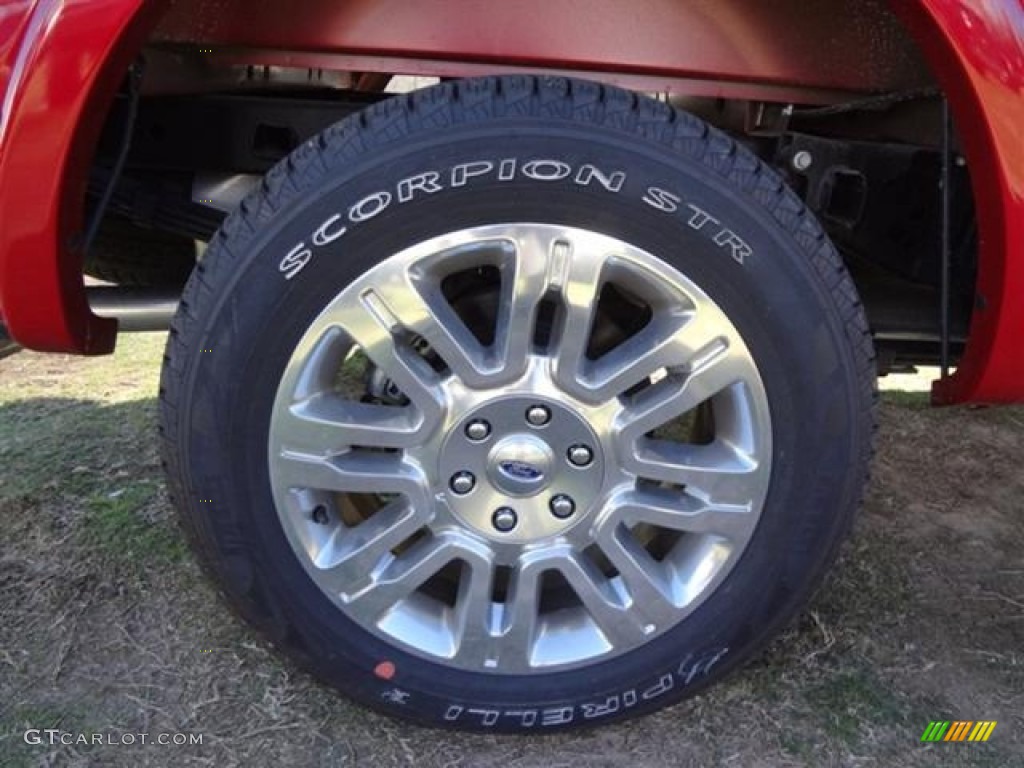 2011 Ford F150 Platinum SuperCrew Wheel Photo #59185649